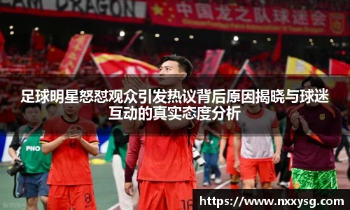 足球明星怒怼观众引发热议背后原因揭晓与球迷互动的真实态度分析